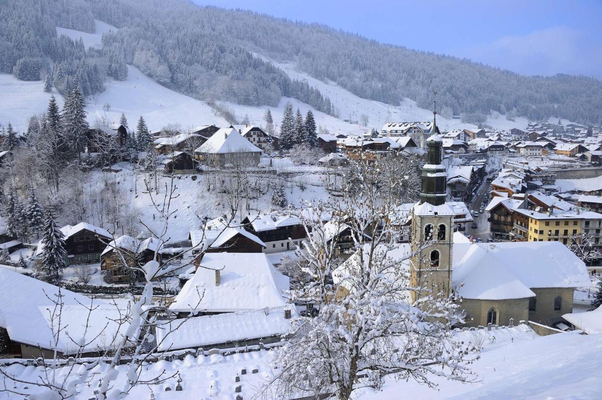Schuss B8 Leilighet Morzine Eksteriør bilde